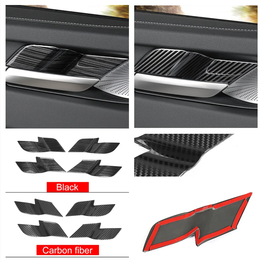

For Haval H6 2021 2022 Accessories Inner Side Car Door Handle Pull Bowl Frame Decoration Cover Trim Car Styling