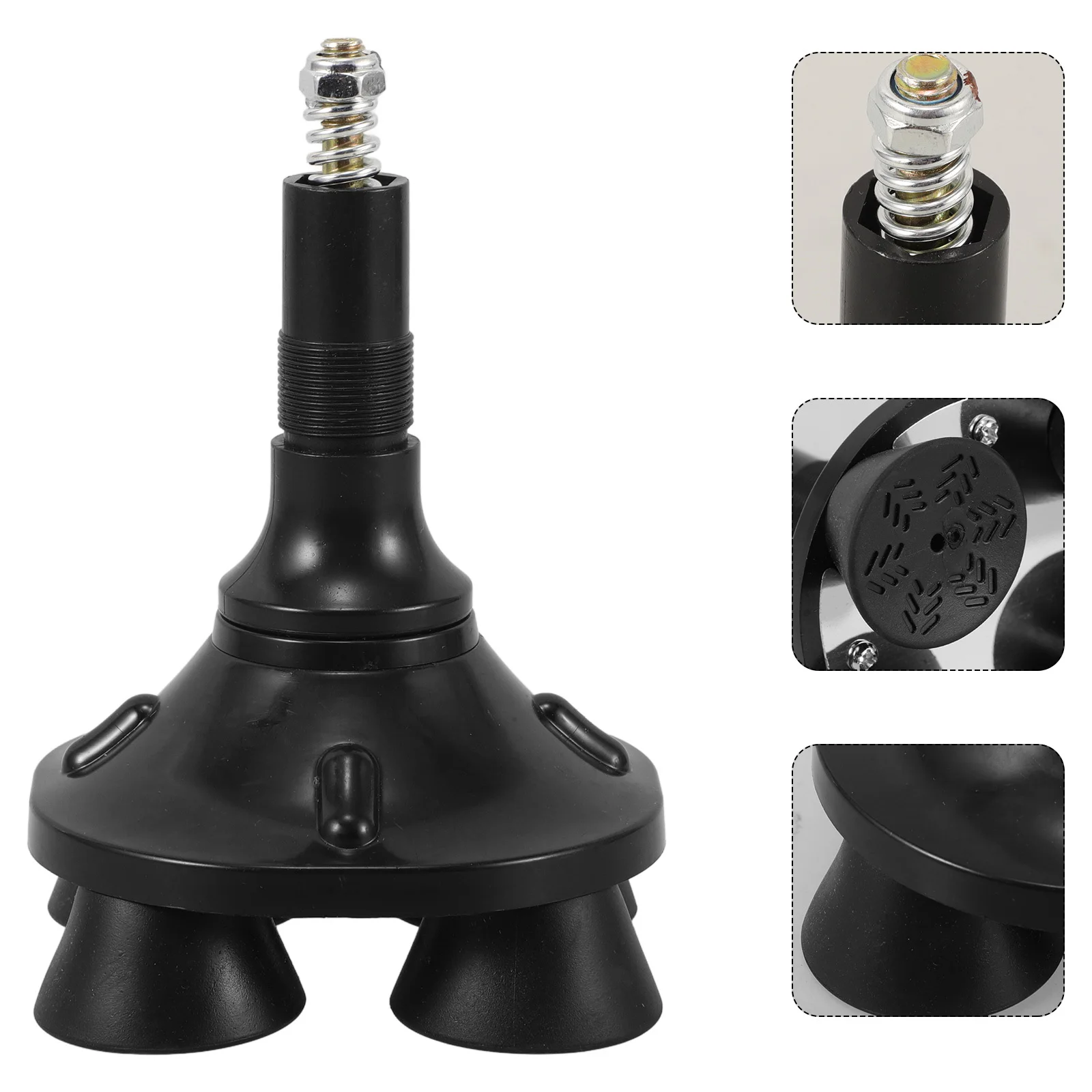 

Crutch Tips Anti-Skid Durable Trekking Pole Foot Cover Non-Slip Hiking Cane Accessories Protector Walking Cane Tips