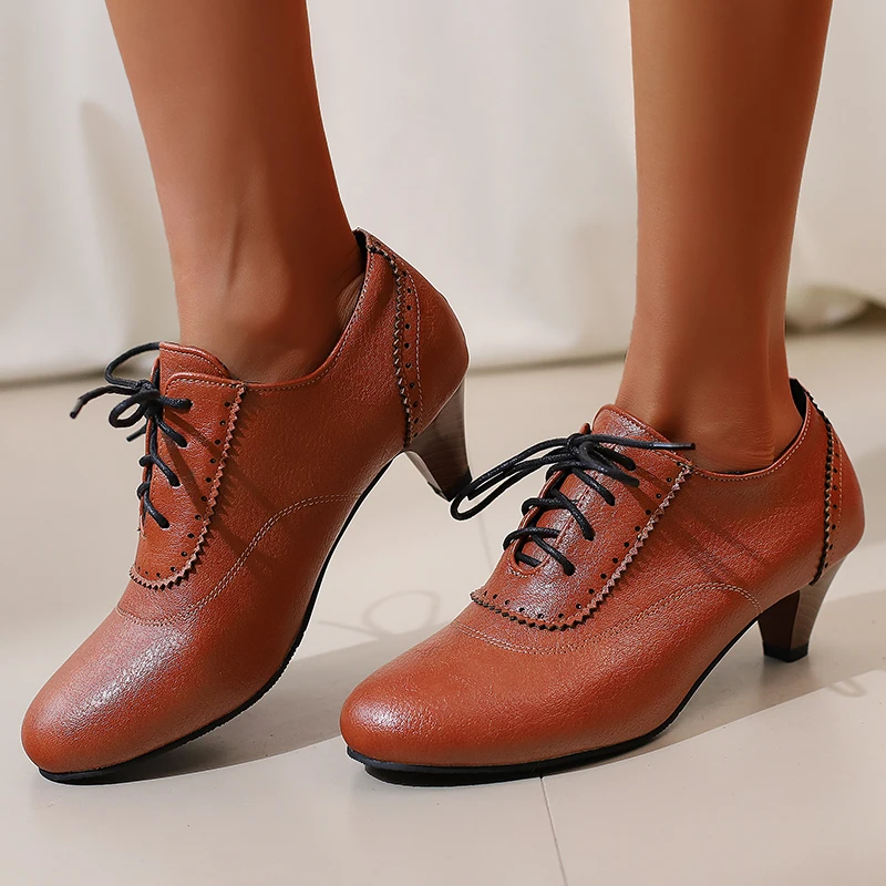 

Женские туфли-лодочки на низком каблуке с круглым носком, лоферы, черные, белые, красные офисные рабочие туфли на коротком каблуке, женские туфли большого размера 45