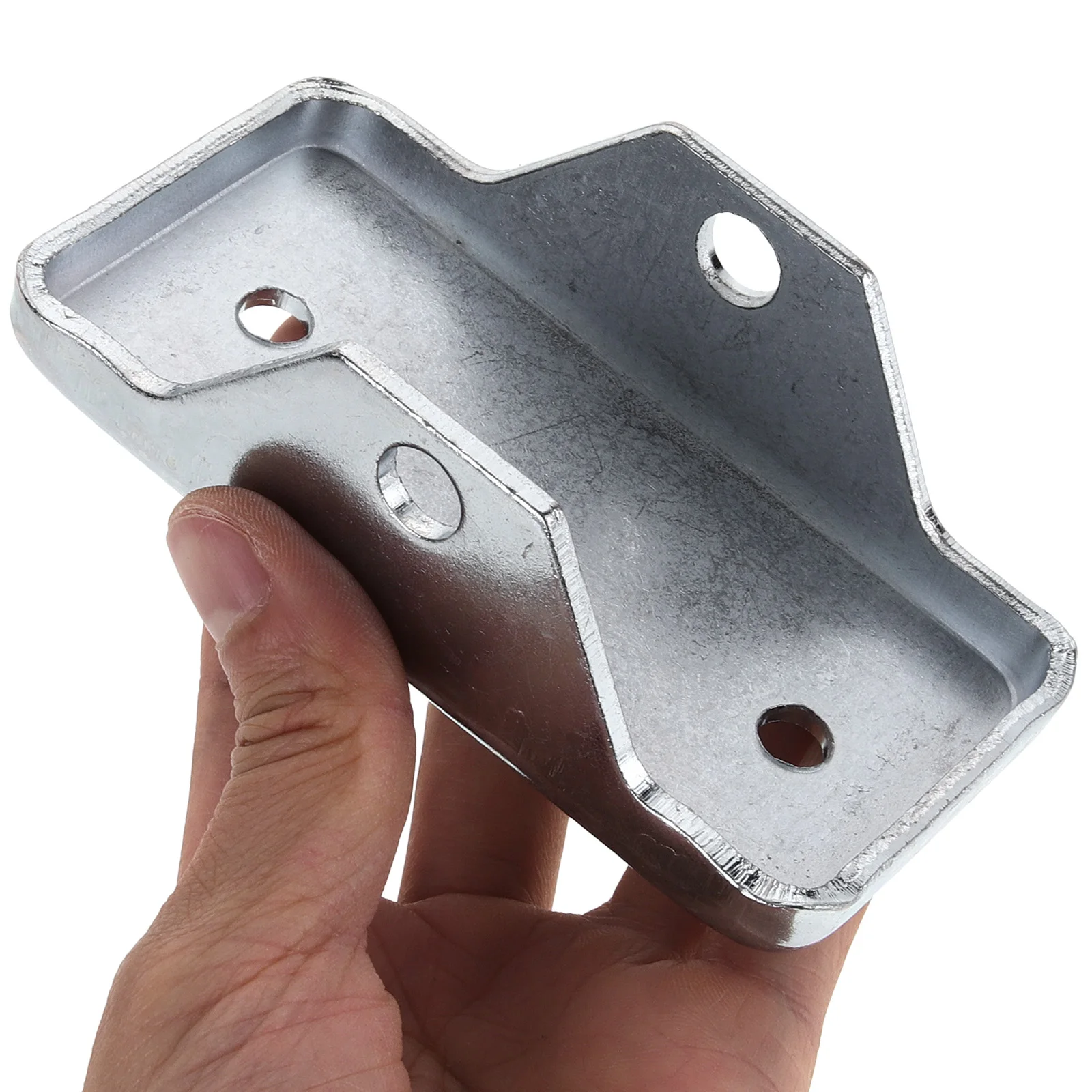

Trailer Jack Foot Bracket Accessories Sturdy Base Plate Galvanized Crank Lightweight Storage Easy Transportation High