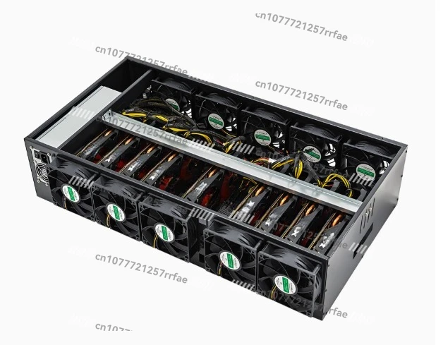 

3060 9 Card in-line Alignment System Chassis 60 Pitch Lock LHR Graphics Card X79 Air Cooling