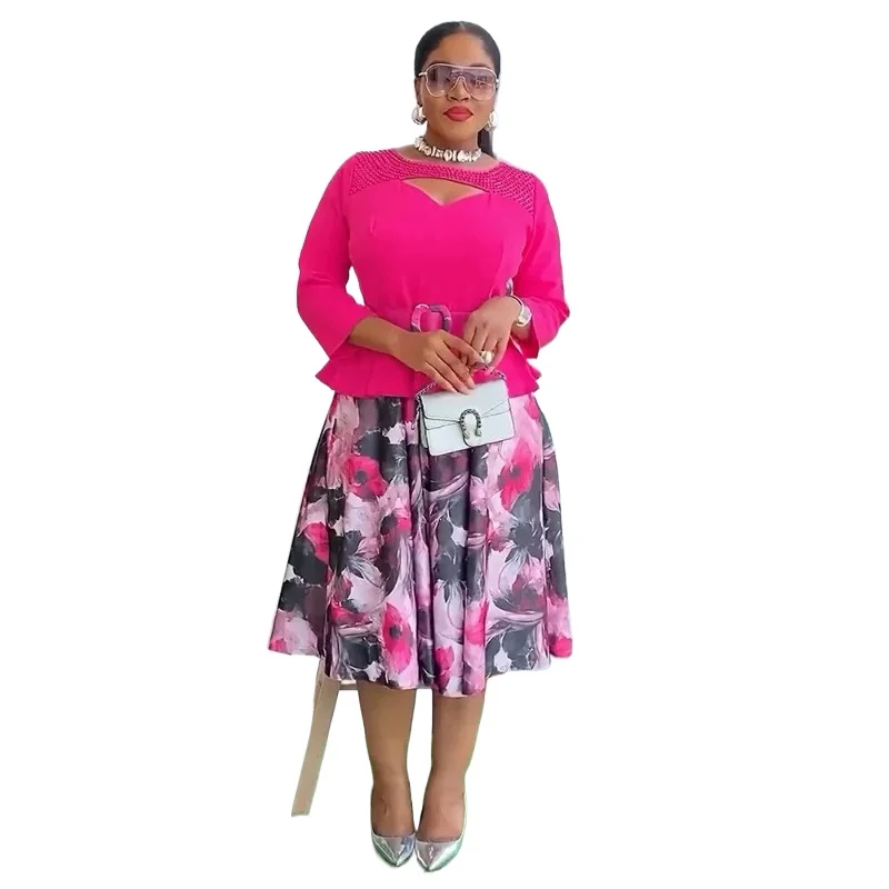 

2026 New Fashion African Dresses for Women Plus Size Africa Clothes Dashiki Ankara Outfits Gown Elegant Muslim Wedding