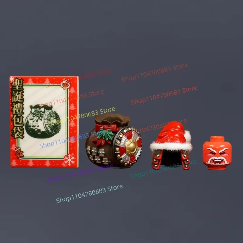 MOC اللبنات عيد الميلاد دمية مصغرة التجمع نموذج زخرفة الكرتون أنيمي اكسسوارات لعبة الزخرفية هدية جمع