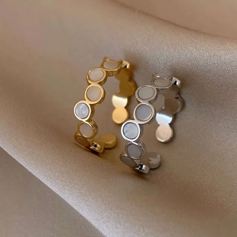 

**Shell opening ring for women