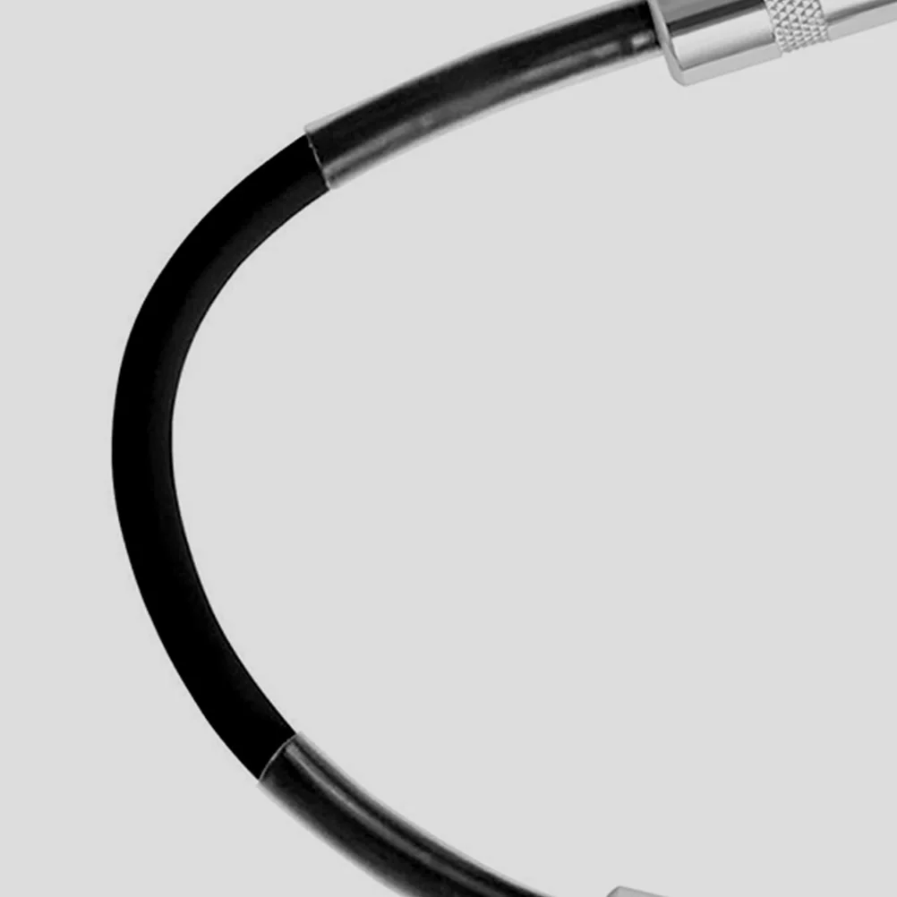 

635mm Guitar Cable Patch 15cm PVC Noise Reduction Black Pedal Audio Line Suitable Electric Devices