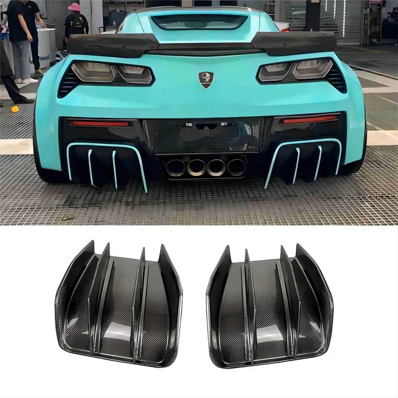 

Диффузор для заднего бампера Corvette C7 Z06, 2014-2019