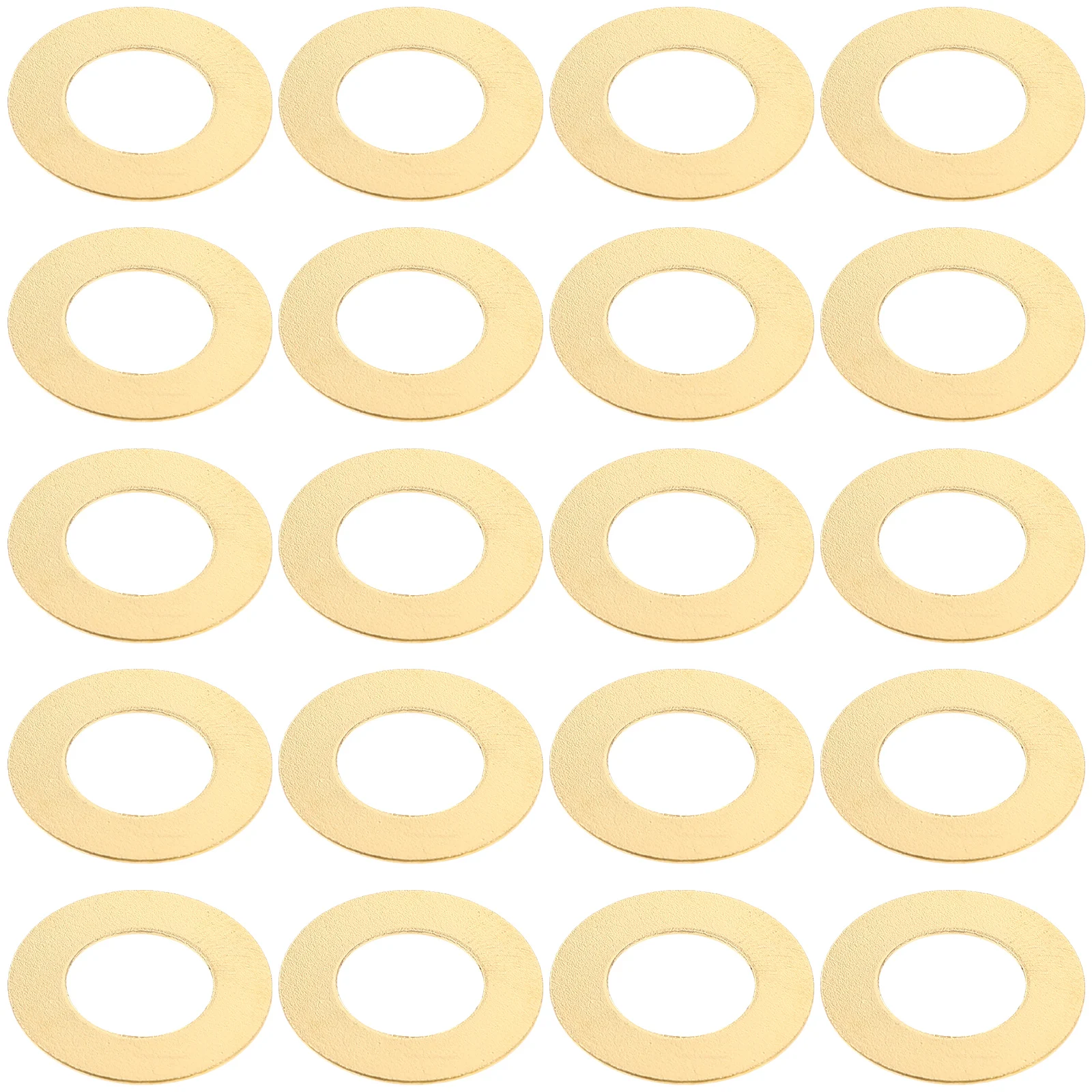 

50Pcs High Quality Flat Washers Metal Zinc Plated for Factories Kitchens Shops Outdoor Use Flat Washers Replacement Washer