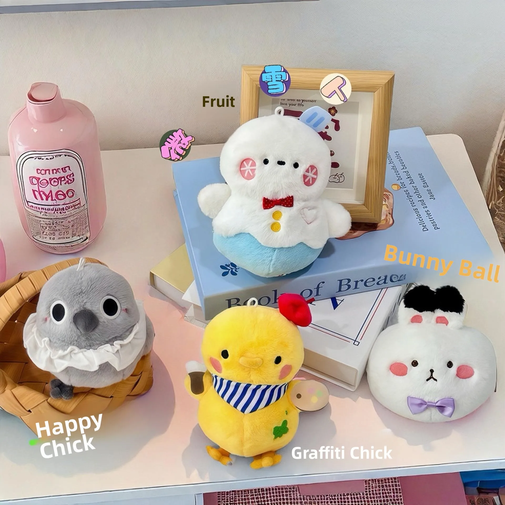 

Freshly Sought Snow Good Air Crow Snowman Plush Toy Doll Gift Keychain for Youth Male PP Cotton Material Made in China