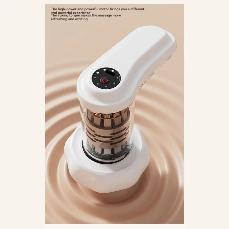 

【OFF SHELF】Многофункциональный портативный электрический массажер для тела с 6 массажными насадками - низкий уровень шума, для домашнего использования