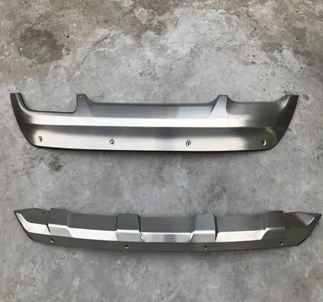 

High Quality Stainless Steel Front And Rear Bumper Protector Skid Plate Cover For Hyundai Tucson 2015- 2018 Car Styling