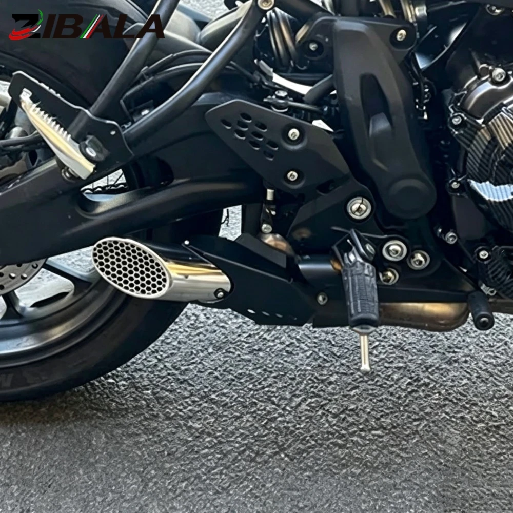 Exhaust Pipe Muffler Cover FOR YAMAHA YZF R7 TRACER 700 7 GT 2021 2022 2023 2024 MT-07 2025 MT07 Tracer XSR 700 XTribute FZ-07