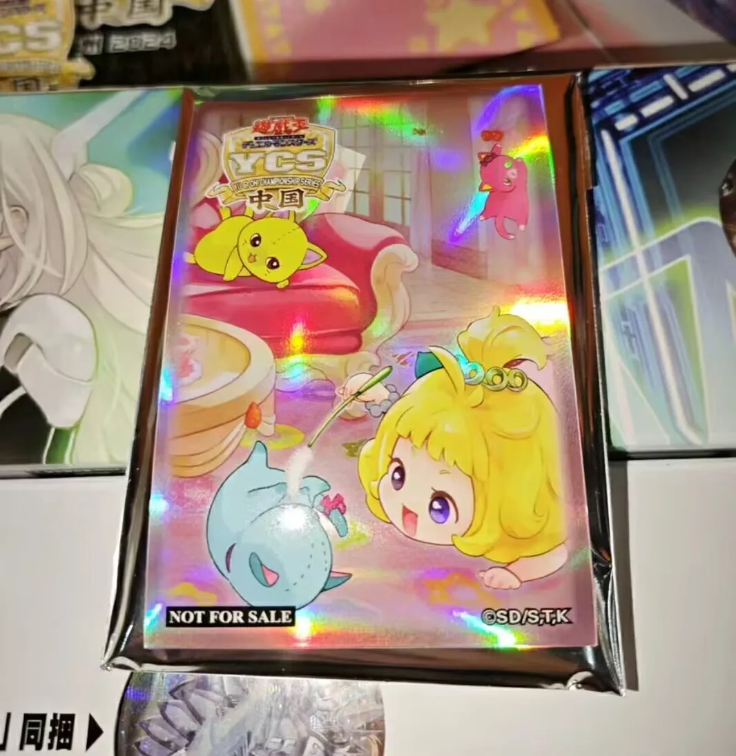 20枚入り-遊戯王-コナミ-デュエルモンスターズ-ycs-中国-マドルチェ-デザート-公式コレクションカードプロテクター-デュエリストスリーブ