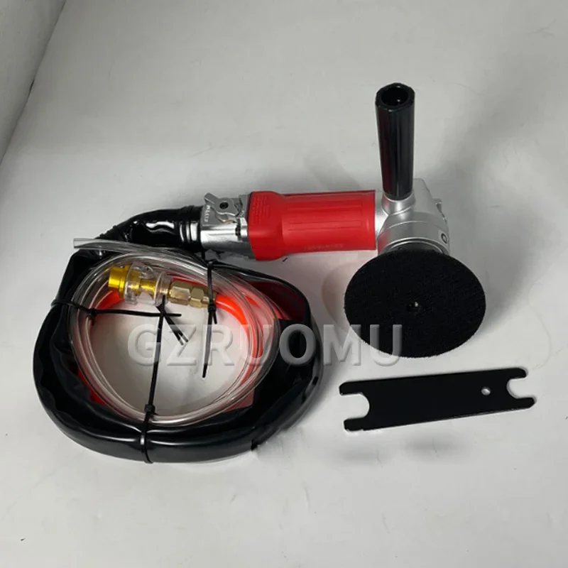 Air Pneumatic Water-Feed Stone Grinder M14/5-8 Wet Sander For Marble Granite Quartz Polishing