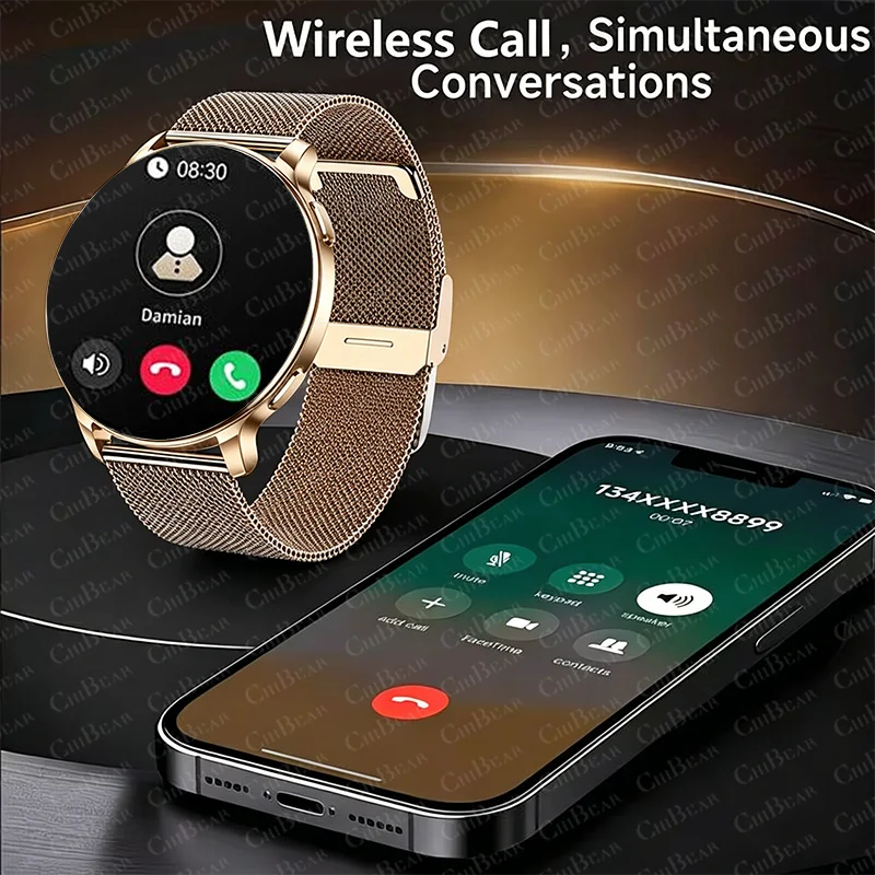7.6MM Smart Watch 1.32'' AMOLE - đánh giá và giá Smartwatch Angelo Watches