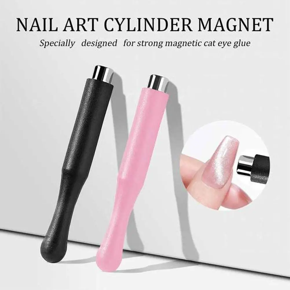Magnete per occhi di gatto per nail art Magnete per strisce spesse super resistenti Magnete per occhi di gatto per smalto gel per unghie Strumento per manicure multifunzione 3D