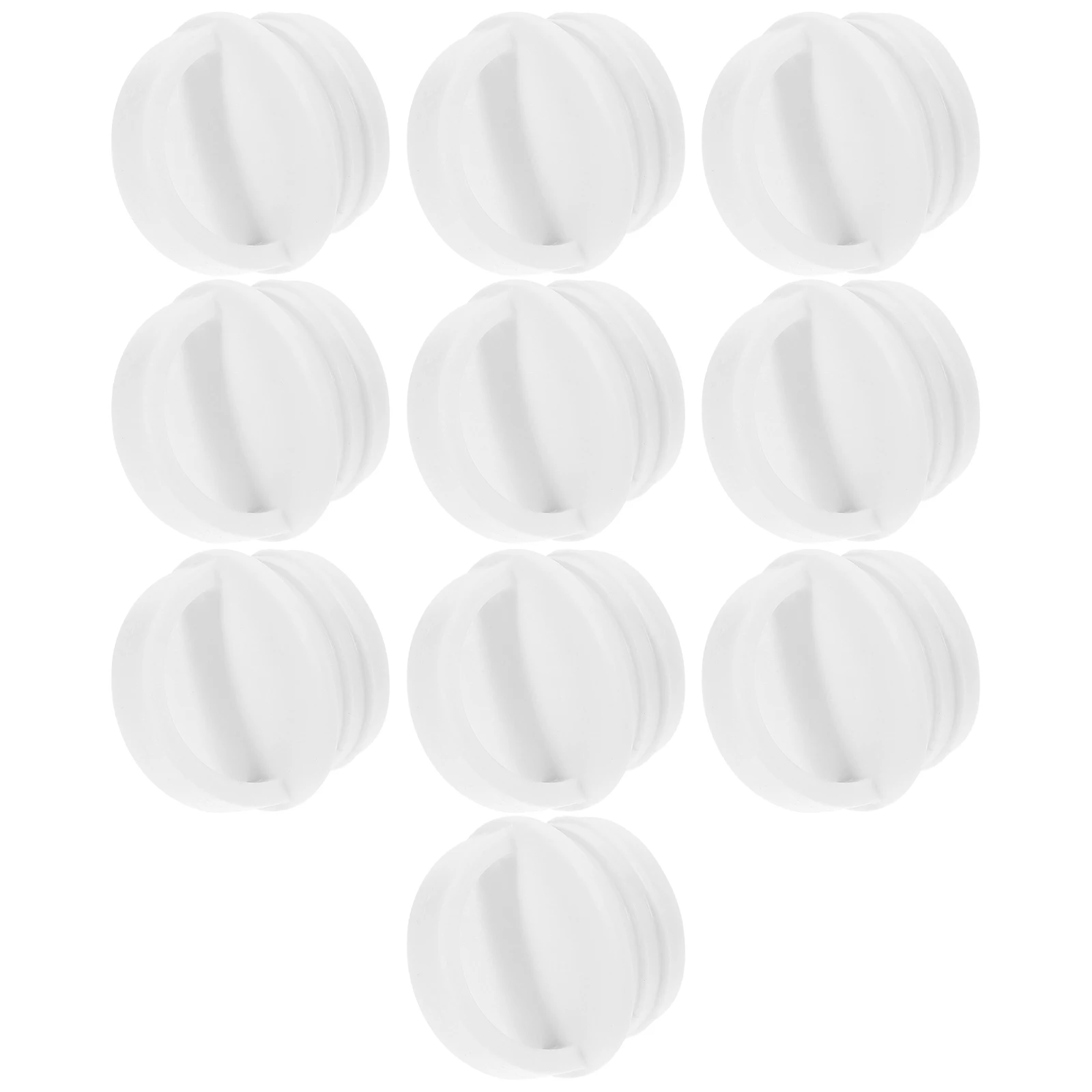 

10pcs Silicone Mop Bucket Drain Plugs Replacement Stopper Hole Plug Tubing End Cap Leak Proof Commercial Bucket Parts Waterproof