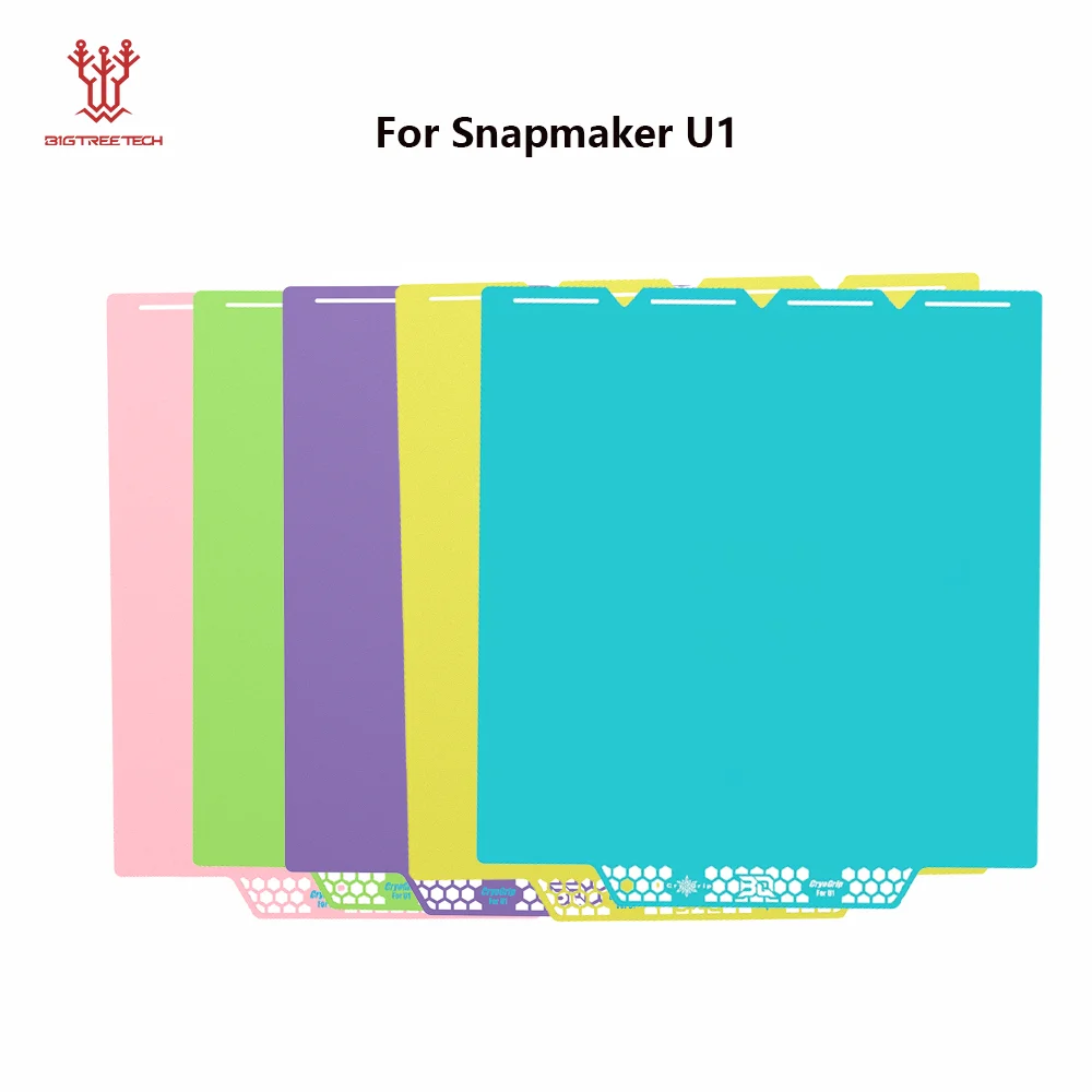 BIGTREETECH Build Plate Spring Steel Sheet Glacier CryoGrip Pro Cool Plate For Snapmaker U1 3D Printe