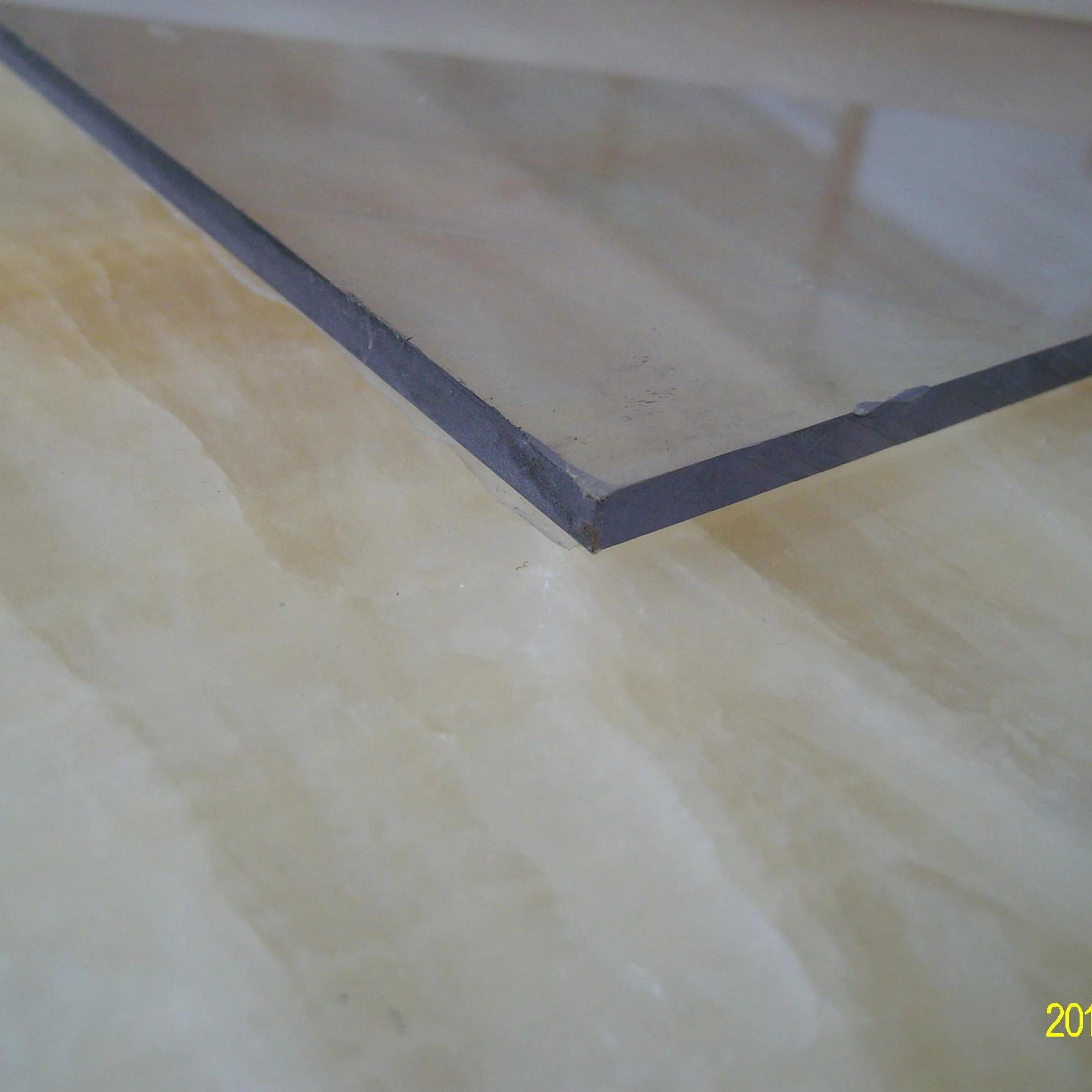 Transparent 4mm 850x450mm Polycarbonate (PC) Sheet Board Cutting Service ANSI Z87.1 Certified Light Diffusing