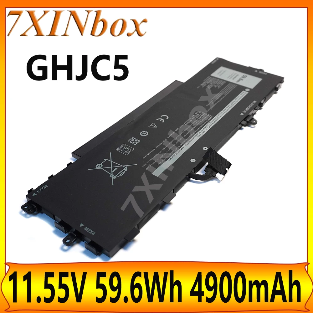 7XINbox GHJC5 11.55V 59.6Wh 4900mAh OEM Battery For Dell Latitude 9420 2-in-1 Series 0JJ4XT JJ4XT VTH85 0VTH85 31CP5/81/71