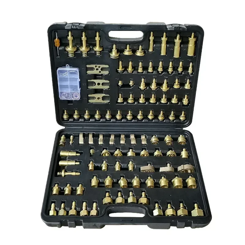 

Excellent Excellent Automobile Air-conditioning Leak Detection And Plugging Tool 103 Pieces Of Pure Copper Mixed Version Pluggin