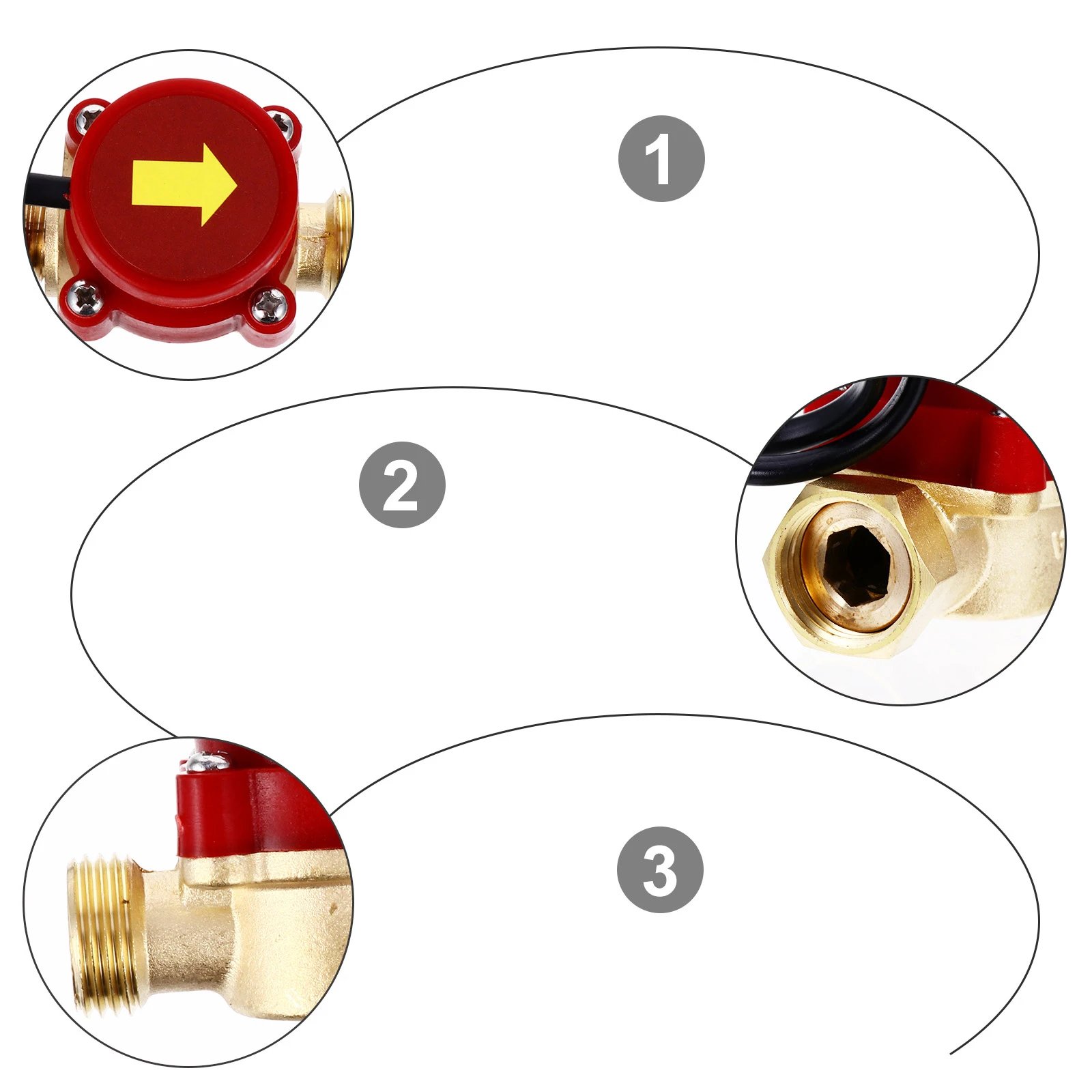 

Booster Pump Well Pressure Switch for Water Take Bath Control Increaser Cast Copper