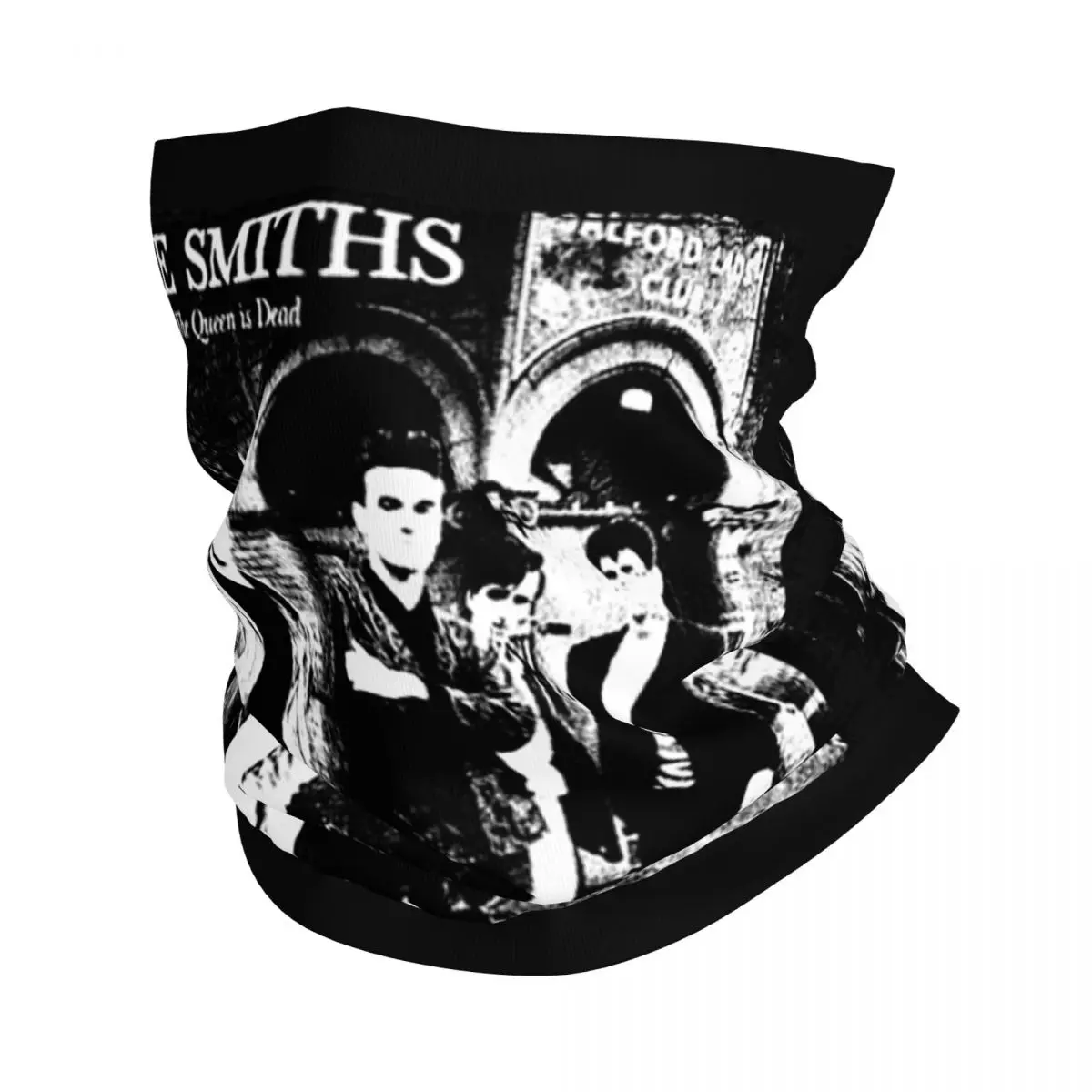 The Smiths Grunge Style Bandana Neck Gaiter Printed Punk Morrissey Marr Mask Scarf Warm Balaclava Riding Unisex Adult Windproof