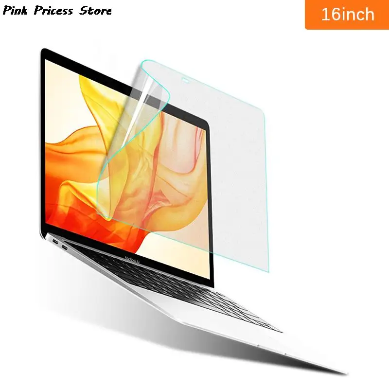 Laptop Screen Protector For Pro 14.2/16 Inch M1 2021 Full Coverage Protective Film Wear Resistant Scratch Resistant Protective
