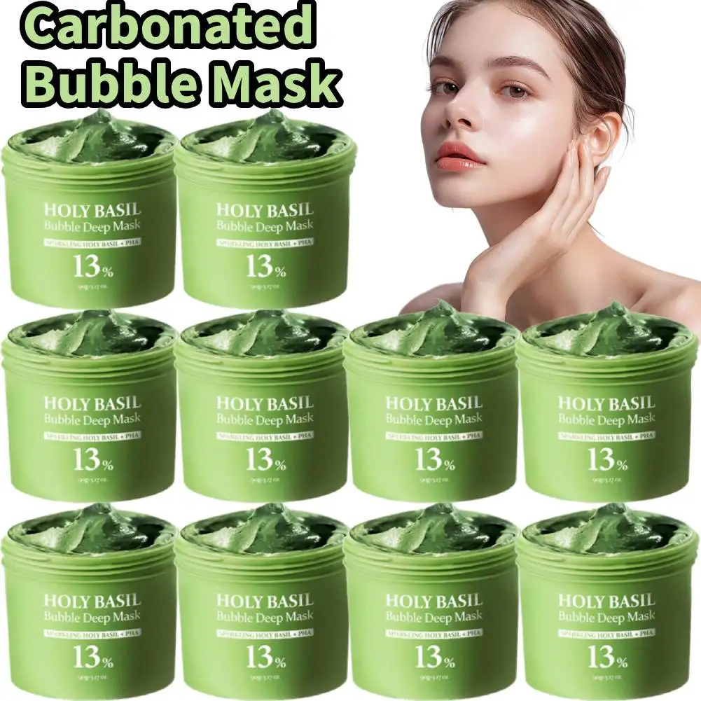 1/3/5/10Pcs Carbonated Bubble Mask Effectively Removes Blackheads Rough Baking Soda Bubble Natural Clay Facial Mask Skin Care
