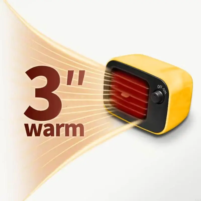 

Quick Heating Electric Device 110V Heating Fan Office Bedroom Desktop Floor N58D