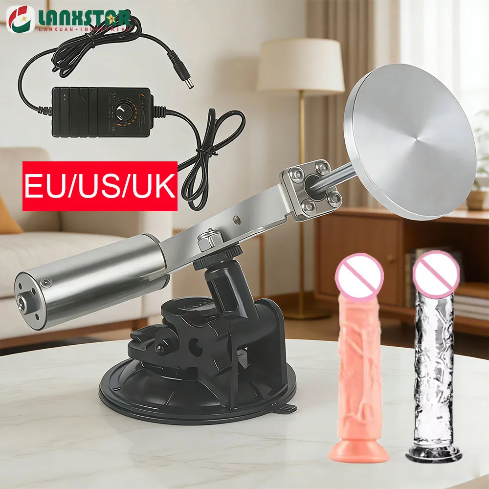 New Mini Reciprocating Linear Fuvk Sex Machine with Dildo 60mm Plate Telescopic Linear Actuator Female Masturbation Sexual Toys view 2