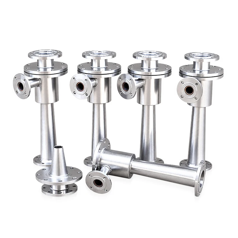 Venturi Injector High Efficiency Venturi Eductor Wastewater Treatment Aeration Pond Oxygenation 304 Stainless Steel