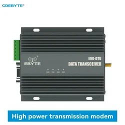 868/915MHz Lora Wireless Modem Data Transceiver CDEBYTE E90-DTU(900SL42) RS485/RS232 42dBm 30KM Distance Industrial Grade LBT