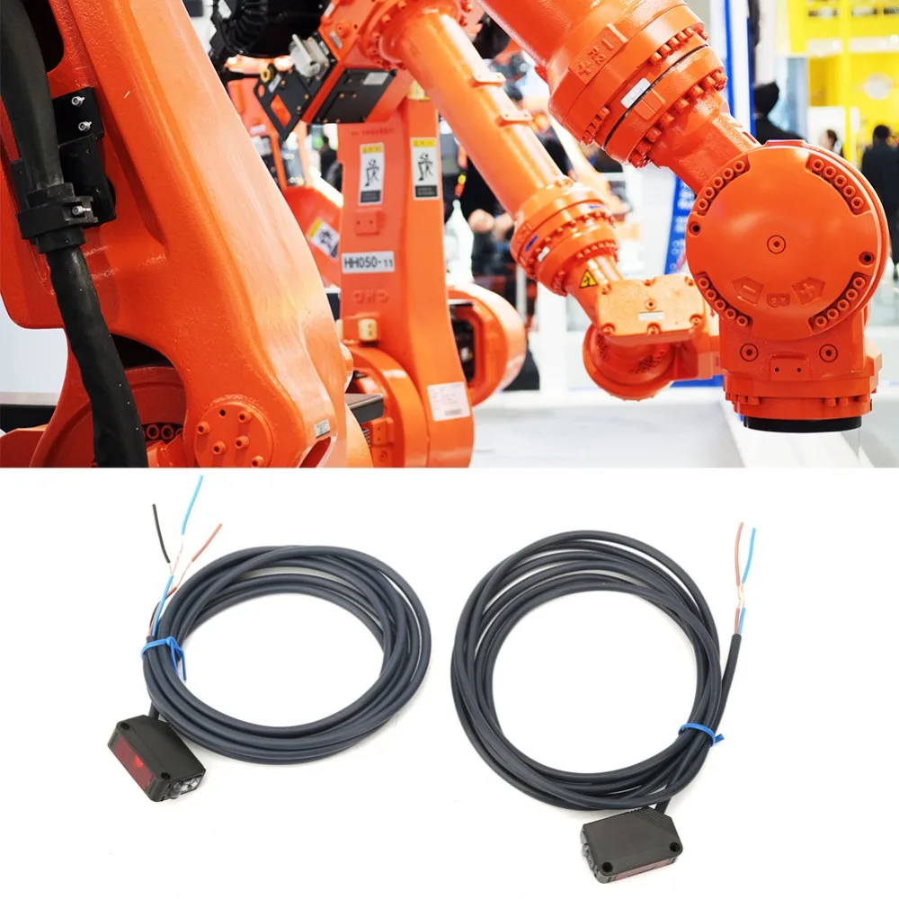 Sensor Equipment E3Z-T61 Photoelectric Switch Sensor DC 12-24V 10M Detection Proximity Switch NPN Output Infrared Sensor Robot