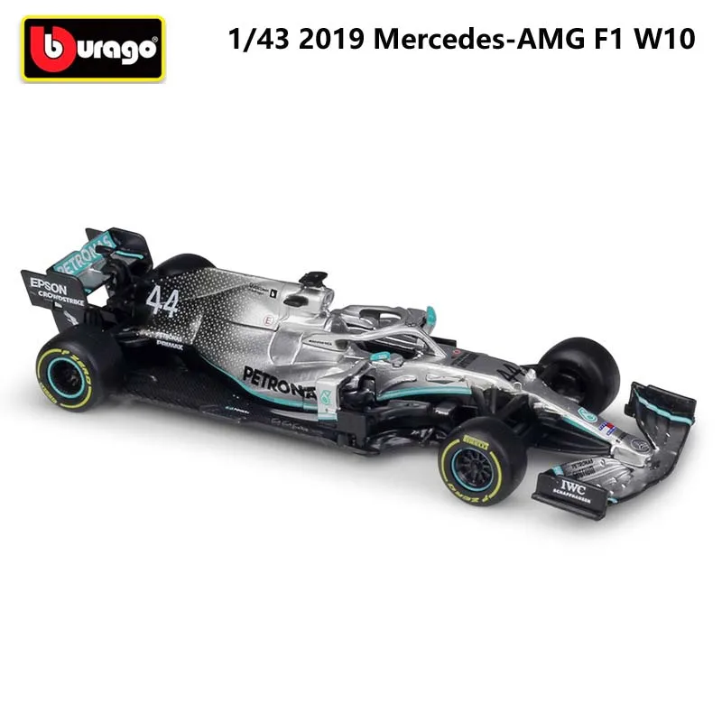 2021メルセデスamgレースW12/W10 F1車ダイキャスト1:43スケール金属F1車formulaa 1モデルカー合金おもちゃの車のコレクション子供ギフト