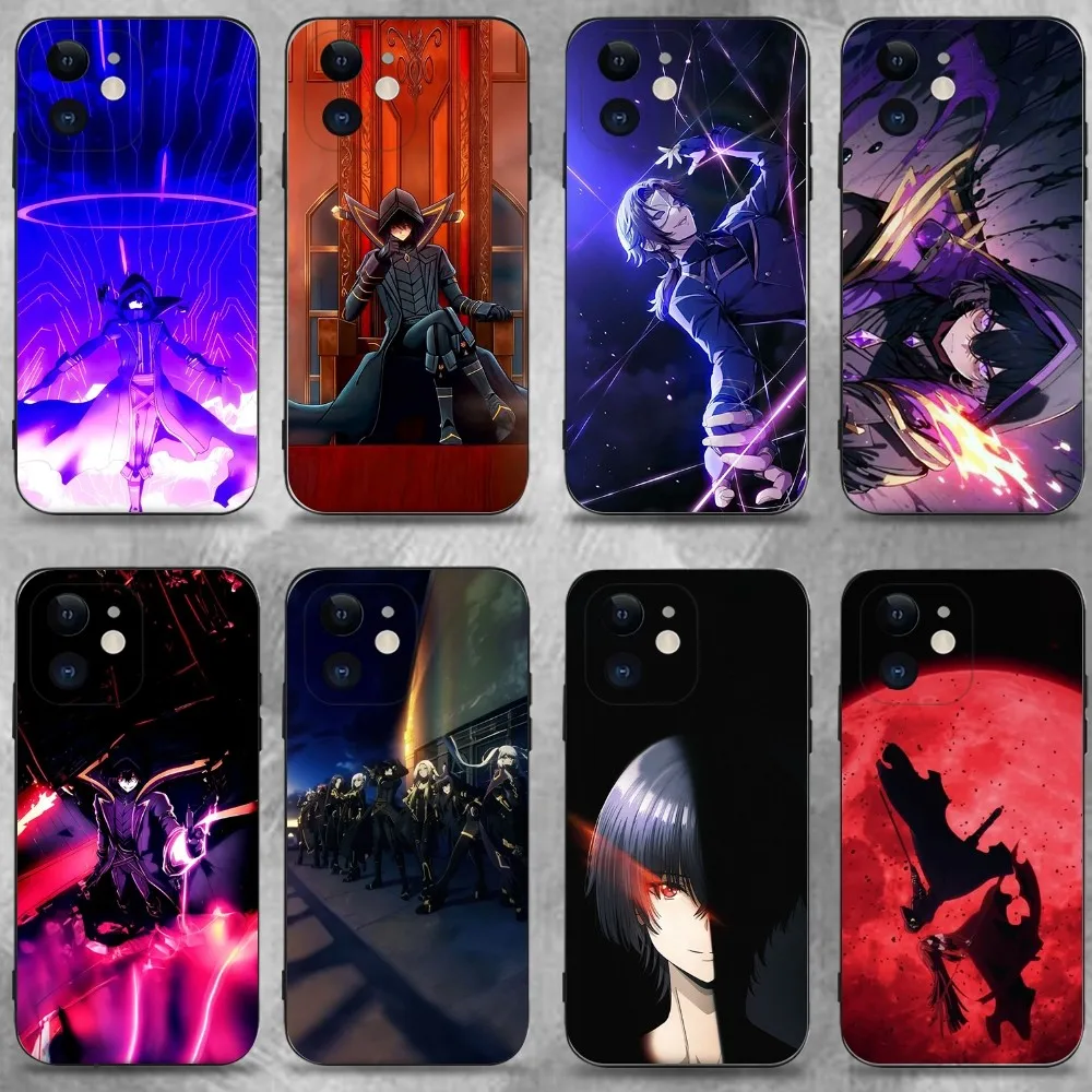 

The Eminence in Shadow Phone Case For iPhone 16,15,14,13,12,11 Plus,Pro Max,XS,X,XR,SE,Mini,8,7,Soft Silicone Black Cover