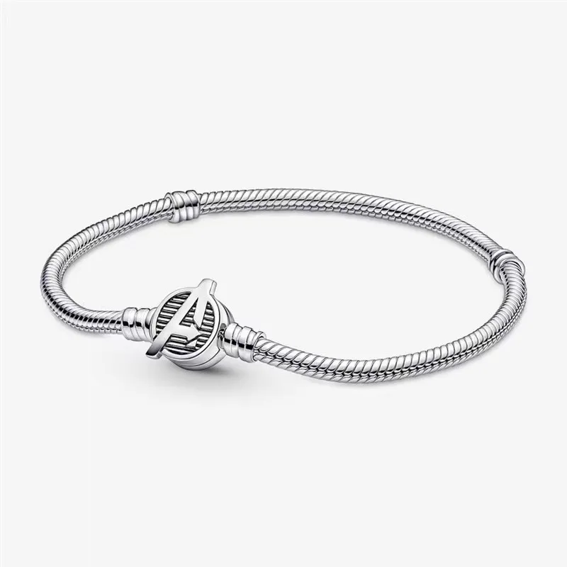 Disney Marvel Pendant The Avengers Bracelets Mens Bracelet Women Charm Jewelry Valentine's Day Christmas Jewelry New Fashion