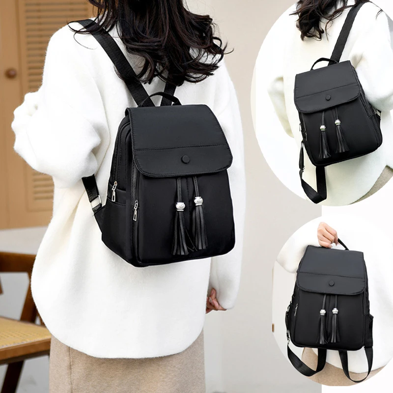 

High Quality Leather Female Vintage Bag Large Capacity Women Backpack Purses School Bags Travel Bagpack Ladies Bookbag Rucksacks