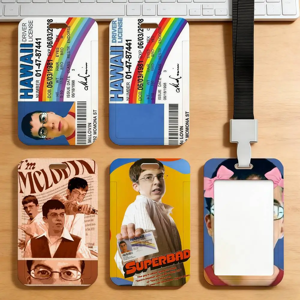 McLovin Student ID Case Daily Use Subway Commute Meal Card  Work Permit Cover Office School  Access Bus Card Protector