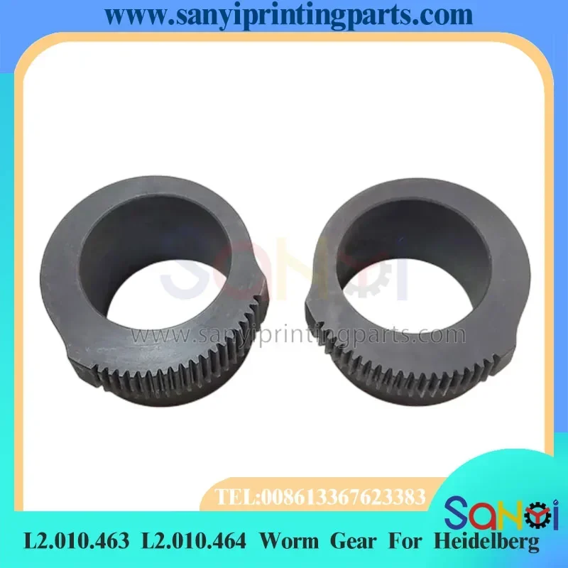 

1 комплект, лучшее качество L2.010.463 L2.010.464 червячная передача для деталей печатной машины Heidelberg CD74 XL75