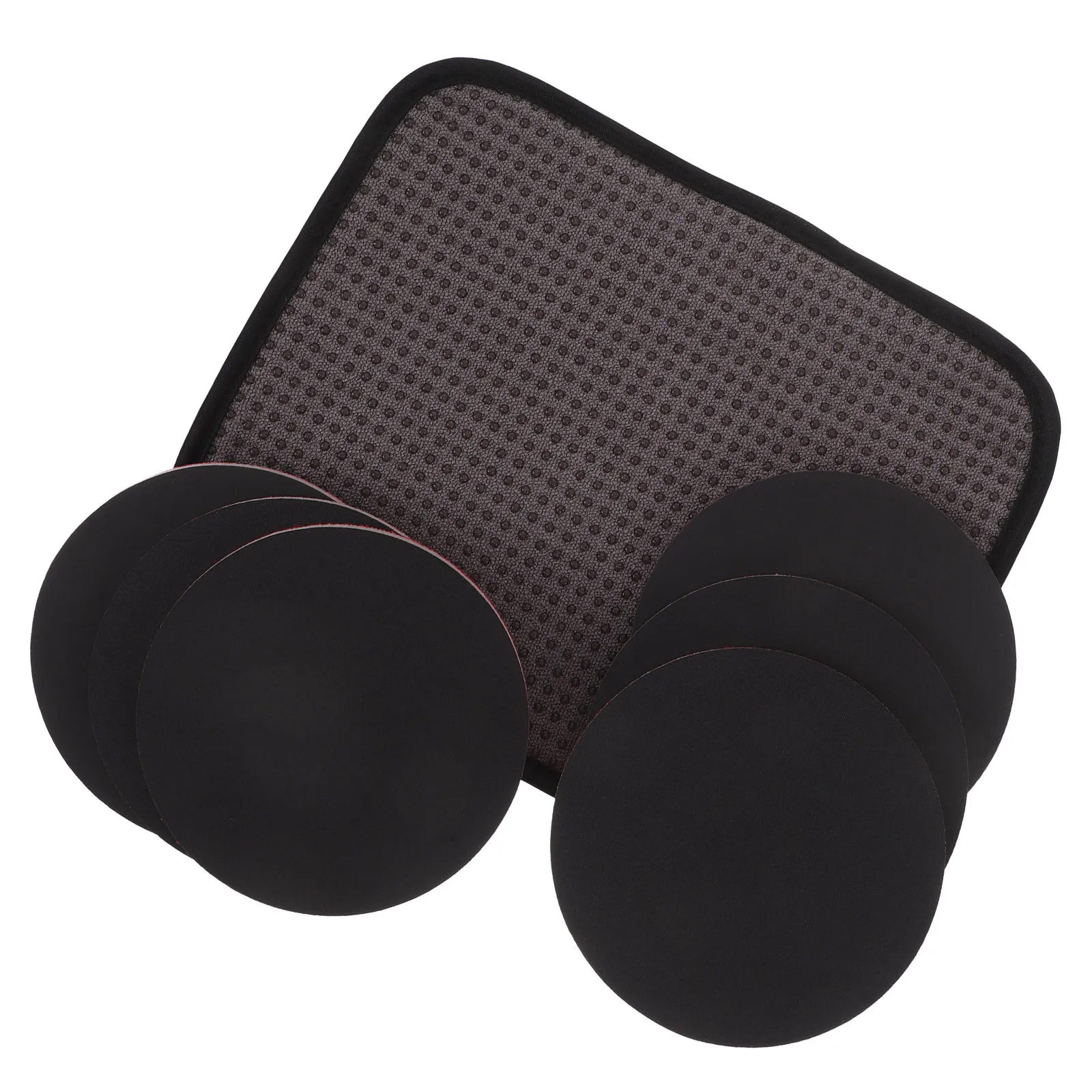 

1Set Bowling Ball Sanding Pads Kit 500-600 800-1000 2000 Grit Resurfacing Cleaning Polishing Towel Set for Professional