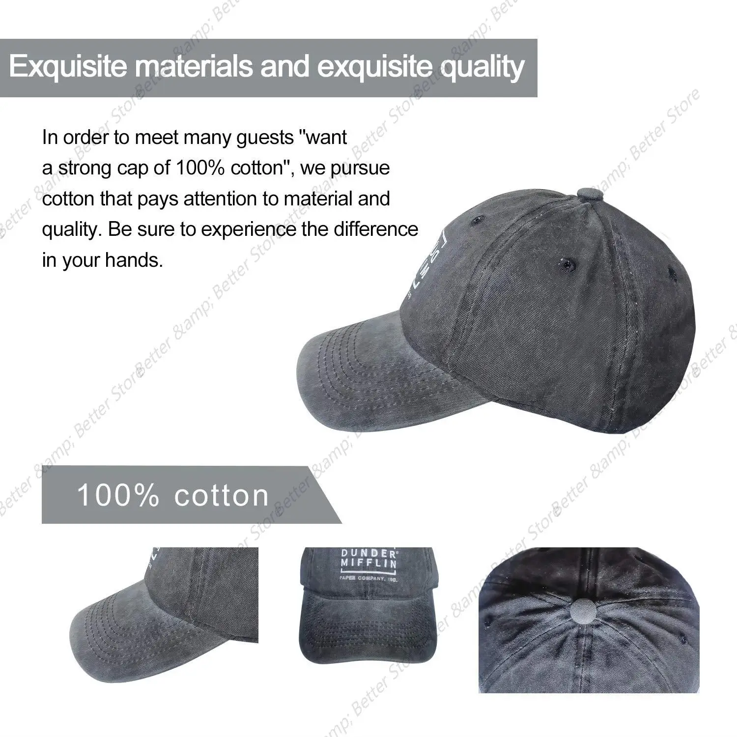 Denim Cap Blessed Letters Arrow Printed Baseball Dad Cap Adjustable Classic Sports for Men Women Hat