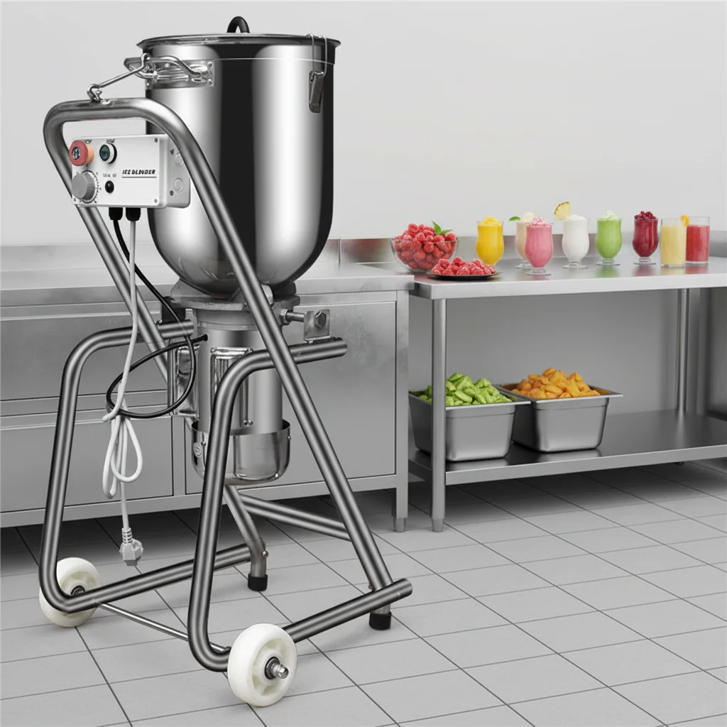 30L Stainless Steel Industrial Commercial Heavy Duty Copper Motor 2200/3000W Ice Blender for Fresh Fruit Juice Smoothie