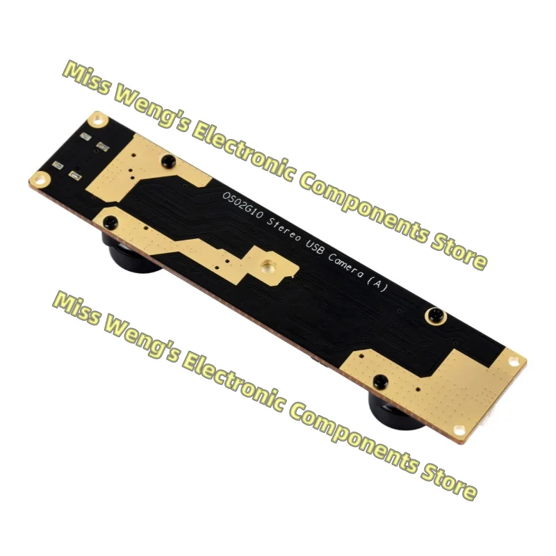OS02G10 Stereo USB Camera (A) Synchronize 2 million pixel distortion free USB camera module in the same frame