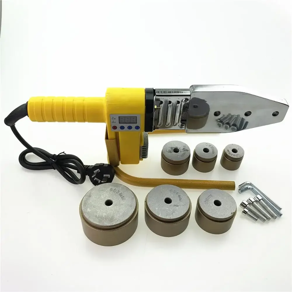 

Electronic Digital Display Water Pipe Joint PPR Fuser Mold Quick Connect Heat Container Welding Fuser Machine