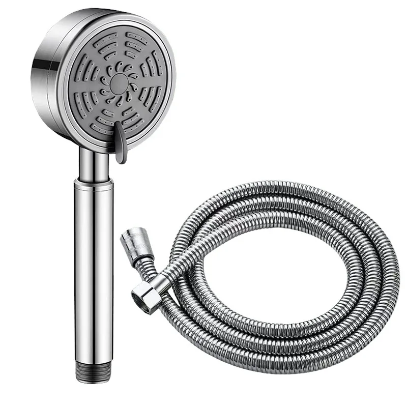 304 Stainless Steel Pressurized Shower Head, Super Powerful Bathroom Shower Head, Yuba Bath Shower Head Accessory 6