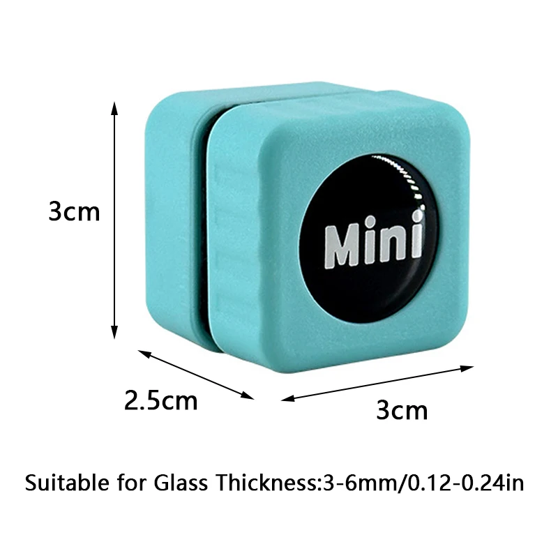 1PC Mini Aquarium Glass Cleaner Scratch-resistant Glass Cleaner Magnetic Brush for small Aquarium glass and Acrylic Aquarium image 5