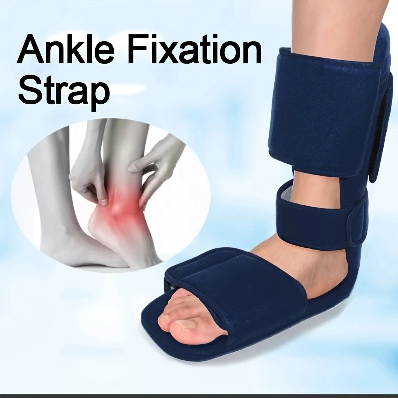 

90 Degree Foot Ankle Brace-Foot Drop Night Correction Splint-For Ankle Fractures, Sprains, Dislocations