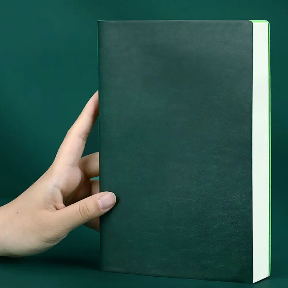 A5 Diary Notebook 280 Pages Minimalist Style Meeting Minutes Book Thick Horizontal Line Work Record Book School Supplies