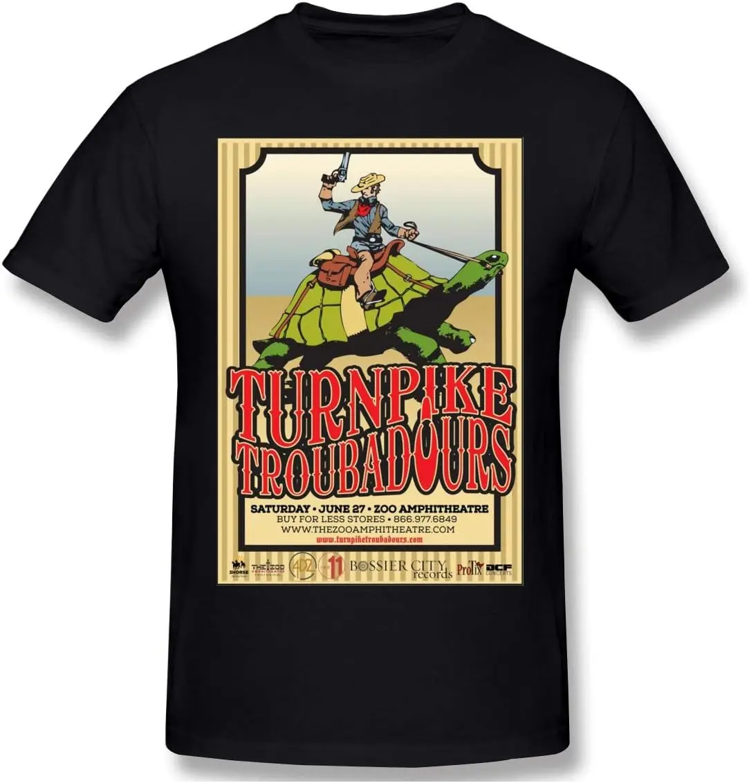 Men's Shirt Turnpike d Troubadours Tees High Quality 100%Cotton Short Sleeve