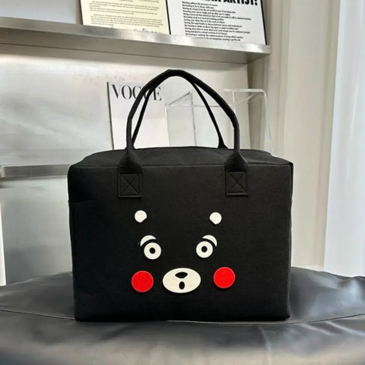 Reusable Shopping Bag Fashion Side Bags Fun Shopping Women Shopping Amusing Designer Storage Cute Small Luggage Storage Bag